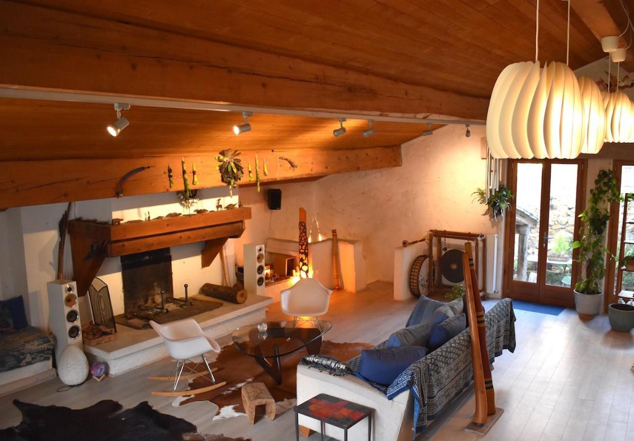 Le Patio Du Bouddha Anciennement Le Jardin De La Sals Bed & Breakfast Bugarach ภายนอก รูปภาพ
